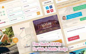 Free Sketch GUI Kits