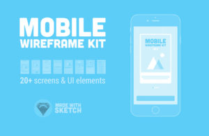 Free Mobile Wireframe Kit