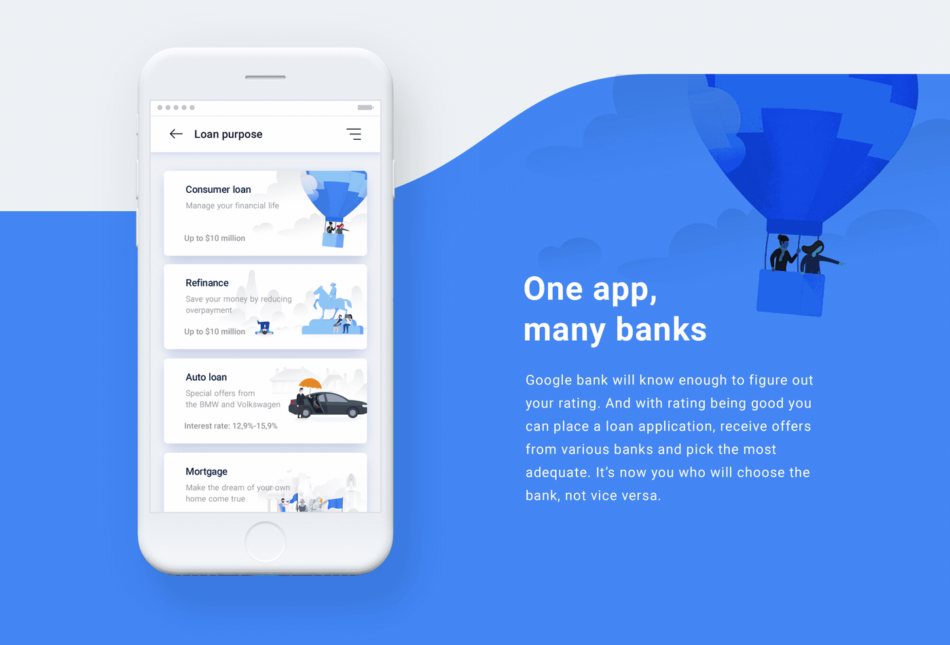 Google Bank Application